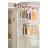 Kavanoz Görünümlü Kilitli Saklama Poşetii 620 ml (1 Adet ) (Jp)