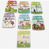Kavanoz Okul Öncesi Eğitim Seti 7 Kitap – 1-2-3-4-5-6 Etkinlik Kitapları + Aile Katılımı – Anaokulu Beceri ve Etkinlik Seti
