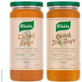 Kavanoz Tavuk Suyu 480ML X1 Cam Kavanoz Kemik Ilik Suyu 480ML X1 - Çok Renkli