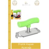 #KavanozAçacağı Paslanmaz Çelik Ergonomik Ayarlanabilir Sağlam Mutfak Gereci Gövde Pratik Kapak Açac
