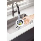 Kavi Entegre Plastik Paslanmaz Çelik Lavabo Süzgeci – 7.5 cm Metal 1 CN