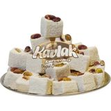 Kavlak Kuruyemiş Hindistan Cevizli Antep Fıstıklı Lokum 500GR - 500 gr