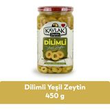 Kavlak Zeytin 450 GR YEŞİL DİLİMLİ ZEYTİN