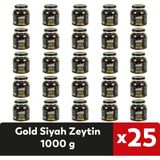 Kavlak Zeytin Kavlak 1 kg Gold Siyah Zeytin 25 Adet - 25 kg
