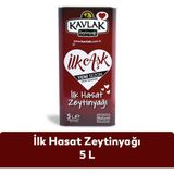 Kavlak Zeytin Kavlak 5 Lt İlk Hasat Soğuk Sıkım Zeytinyağı Taze Aroma ile Sofralara Doğal Dokunuş