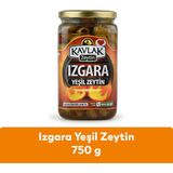 Kavlak Zeytin Kavlak Izgara Yeşil Zeytin 750 gr Cam Kavanoz Doğal ve Katkısız Lezzet