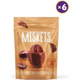 Kavrulmuş Kahve Çekirdeği Sütlü Çikolata Kaplamalı Draje 70G x 6 Adet - 100 gr