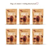 Kavrulmuş Kahve Çekirdeği Sütlü Çikolata Kaplamalı Draje 70g x 6 Adet