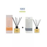 Kavun Happy Place + Sümbül Amber Iconic Place Dekoratif Ortam Kokusu 120 Ml - Bambu Çubuklu