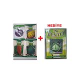 Kavun Tohum-kavun Toh.(hasanbey)-biber Toh.(cappıa)-kırmızı Lahana Toh. +( Beyaz Lahana Toh.hediye) AFS0219
