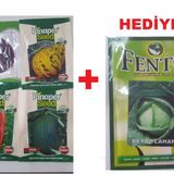 KAVUN TOHUM-KAVUN TOH.(HASANBEY)-BİBER TOH.(CAPPIA)-KIRMIZI LAHANA TOH. +( BEYAZ LAHANA TOH.HEDİYE)