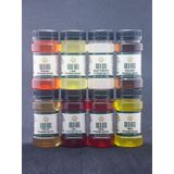 Kavun,Nar,Lime,Çilek,Ananas,Muz Beyaz Çikolata,Karamel Aromalı Kahve&Meyve Şurupları 8 x 80 ml.