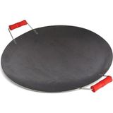 Kavurma Gözleme Sacı 33 cm 1,2 kg Ağırlığında,çift Taraflı Kullanım 1,5 mm Siyah Sac - Standart