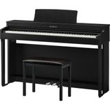 Kawai CN201 88 tuşlu dijital piyano, tezgahlı, saten siyah