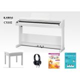 Kawai CX102 W Beyaz Dijital Piyano Seti (Tabure,kulaklık,ödüllü Eğitim Metodları)