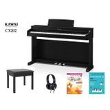 Kawai CX202 B Siyah Dijital Piyano Seti (Tabure,kulaklık,ödüllü Eğitim Metodları)