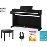 Kawai CX202 Siyah Dijital Piyano Seti (Tabure,kulaklık,ödüllü Eğitim Metodları)