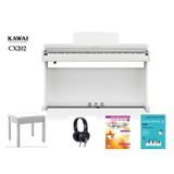 Kawai CX202 W Beyaz Dijital Piyano Seti (Tabure,kulaklık,ödüllü Eğitim Metodları)