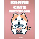 Kawaii Cats Sketchbook: Super Cute Kawaii Cats Large Sketchbook for Girls. Drawing, Planning, Sketching and Doodling - 110 Pages of “8.5x11"