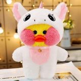 Kawaii Karikatür Lalafanfan 30CM Ördek Peluş Doğum Günü Hediyesi - 17