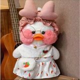 Kawaii Karikatür Lalafanfan 30CM Ördek Peluş Doğum Günü Hediyesi - 19