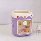 Kawaii Kedi Teddy Bear Ayıcık Masa Üstü Kalemlik Kalem Kutusu 1 Adet Düzenleyici Organizer Hediyelik