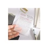 Kawaii Yapışkanlı Şeffaf Post-it 50 Adet