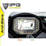 Kawasaki 2023-2025 Ninja ZX4RR / 1000SX / Z650 / Z900 Için Ipg Anti-Glare Yansıma Önleyici Mat Ekran Koruyucu