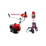 Kawasaki Dakkin Kawasaki? Tj53e Motorlu Tirpan 3Hp Profestonel Kullanim