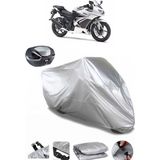 Kawasaki Ninja 250R Arka Çanta Uyumlu Motosiklet Brandası Lüx Kalite Kalın Yüksek Kalite - Gri