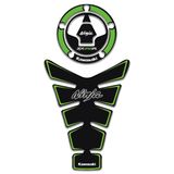 Kawasaki NİNJA ZX 250 R Tank Pad Depo Kapak Pad Set Siyah Yeşil