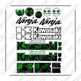 Kawasaki Sticker (Etiket) Seti