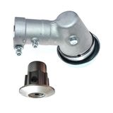 Kawasaki Tj53 Motorlu Tırpan Redüktörü Yan Tip 28/9 Diş / Ahtapot Alüminyum Başlık