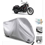 Kawasaki VN 900 Arka Çanta Uyumsuz Ultra Kalın Su Geçirmez Motor Brandası