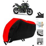 Kawasaki Z 900 Turuncu Reflektörlü Gri Motosiklet Brandası