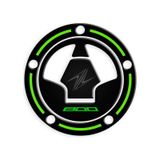 Kawasaki Z800 Yeşil Siyah Depo Kapak Pad