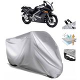 Kawasaki ZZR 250 Arka Çanta Uyumsuz Ultra Kalın Su Geçirmez Motor Brandası