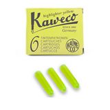 Kaweco 10001220 Neon Sarı 6'lı Kartuş
