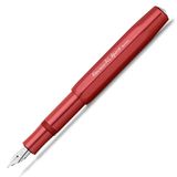 Kaweco 10001563 Al Sport Metalik Kırmızı M Uç Dolma Kalem