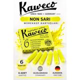 Kaweco Dolma Kalem Neon Sarı Mürekkep Kartuşu 6’lı Paket – Uluslararası Standart