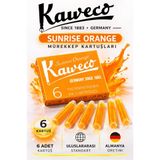 Kaweco Dolma Kalem Turuncu Mürekkep Kartuşu 6’lı Paket – Uluslararası Standart