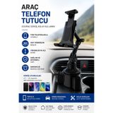 kawigo Araç İçi Bardaklık Telefon Tutucu | 360° Dönebilen Ayarlanabilir Universal Telefon Standı