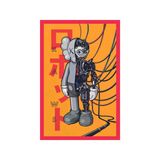 Kaws Tasarımlı Hediye Kartı Modern Sanat & Pop Art Temalı Not Kartı Kartpostal 10X15 Cm
