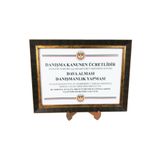 Kaya Avukat Danışma Ücreti Tabelası 25x35 Cm 1 Adet (mahkeme Dava Icra Avukat Dosyaları Için)