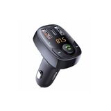 Kaya B301 Araç Şarj Cihazı, Araba Adaptörü Bluetooth 5.0 FM Verici ile 3 USB (C Tipi C +2 USB) PD 3.0, PPS, QC 3.0/4.0, SCP, FCP, MTK 36W Handsfree Araç Kiti TF Kart USB-Drive ile uyumlu