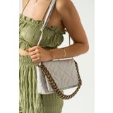Kaya Bag Gri Kadın Omuz Ve Çapraz Çanta 15x26 Ebatında