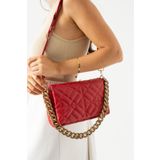 Kaya Bag Kırmızı Kadın Omuz Ve Çapraz Çanta 15x26 Ebatında