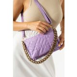 Kaya Bag Lila Kadın Omuz Ve Çapraz Çanta 15x26 Ebatında