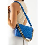 Kaya Bag Saks Mavi Kadın Omuz Ve Çapraz Çanta 15x26 Ebatında