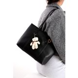 Kaya Bag Siyah Kadın Omuz Çanta 24x35 Ebatında
